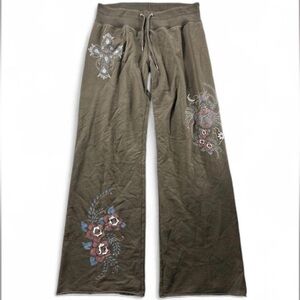 Lucky Brand Vintage Knit Wear Olive Green Pants